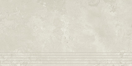 Agrob Buchtal Kiano Treppe elfenbein weiß 30x60cm