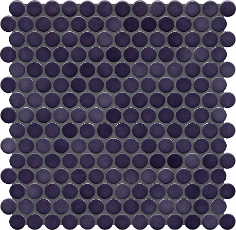 Agrob Buchtal Jasba Loop Mosaik dunkelviolett glänzend 2cm