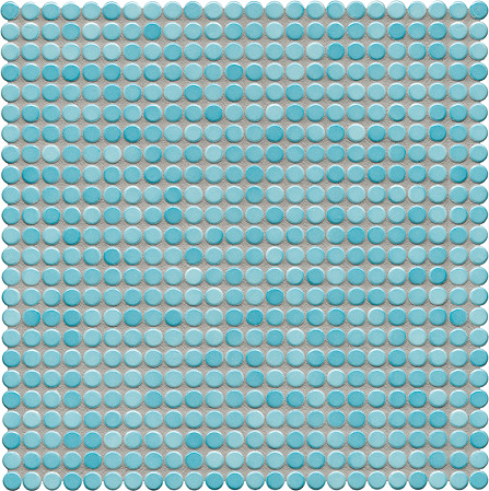 Agrob Buchtal Jasba Loop Mosaik aquablau glänzend 1cm