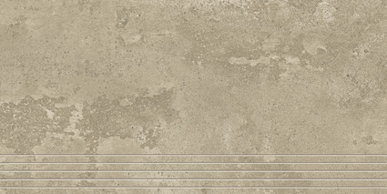Agrob Buchtal Kiano Treppe sahara beige 30x60cm