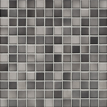 Agrob Buchtal Jasba Fresh Mosaik medium grey-mix glänzend 2.5x2.5cm