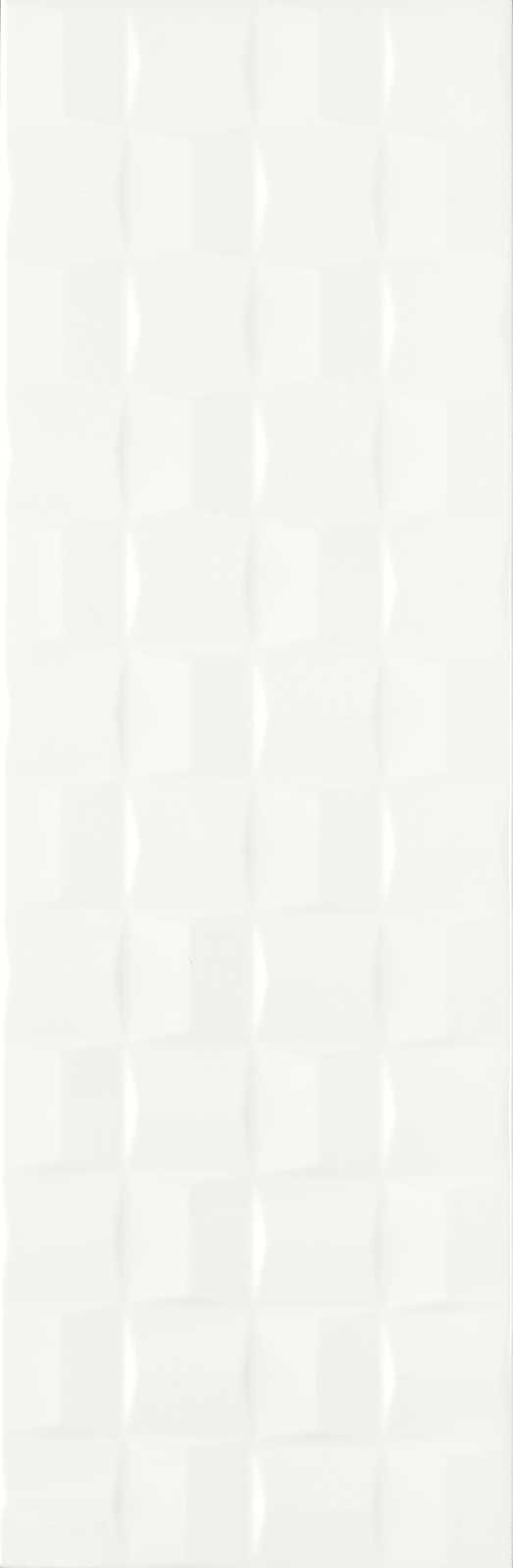 Marazzi Absolute White Wandfliesen Cube 3D white glänzend 25x76cm