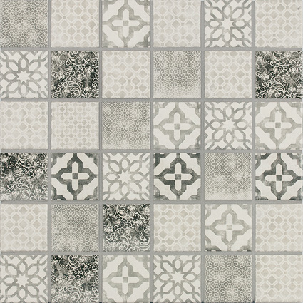 Agrob Buchtal Jasba Pattern Mosaik grau 5x5cm