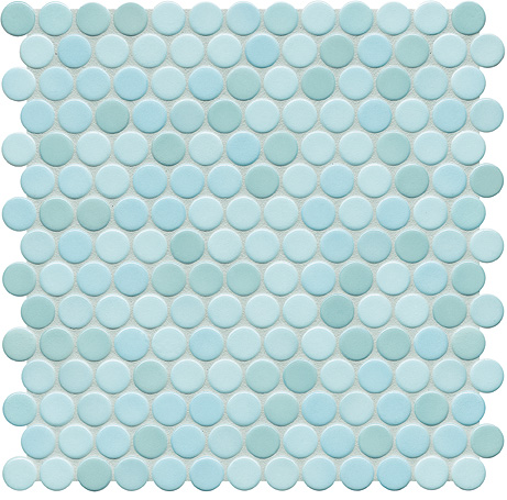 Agrob Buchtal Jasba Loop Mosaik aquablau hell glänzend 2cm