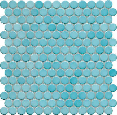 Agrob Buchtal Jasba Loop Mosaik aquablau glänzend 2cm