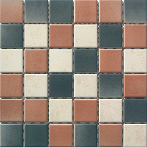 Engers Arizona Mosaik creme-rotbraun-anthrazit 5x5cm